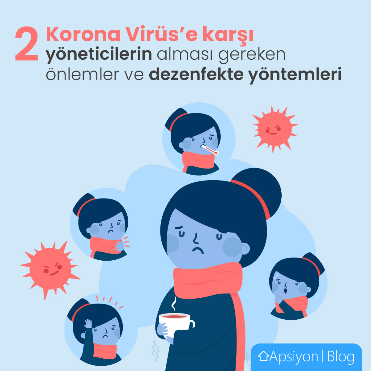 Korona Virüs'e Karşı Yönetimlerin Alması Gereken Önlemler ve Dezenfekte Yöntemleri