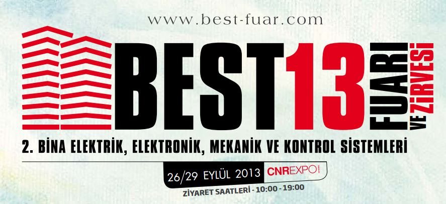 Best 2013 Fuarı’na Davetlisiniz